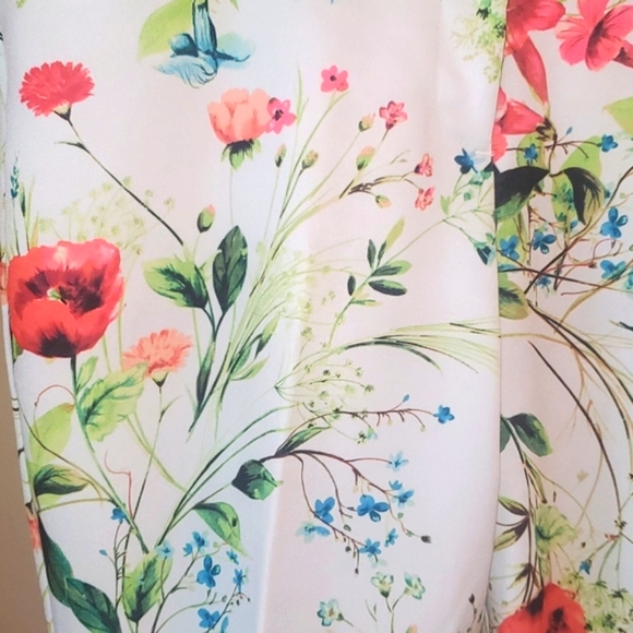 Worthington White Floral Pants - Picture 4 of 9